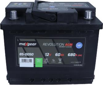 Maxgear 85-0050 - Startera akumulatoru baterija autodraugiem.lv