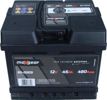 Maxgear 85-0009 - Startera akumulatoru baterija autodraugiem.lv