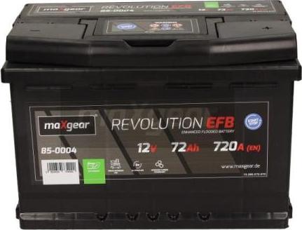 Maxgear 85-0004 - Startera akumulatoru baterija autodraugiem.lv