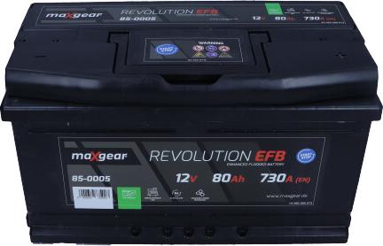 Maxgear 85-0005 - Startera akumulatoru baterija autodraugiem.lv