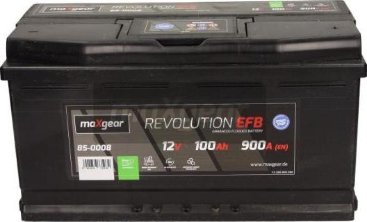 Maxgear 85-0008 - Startera akumulatoru baterija autodraugiem.lv