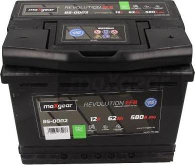 Maxgear 85-0002 - Startera akumulatoru baterija autodraugiem.lv