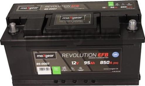 Maxgear 85-0007 - Startera akumulatoru baterija autodraugiem.lv