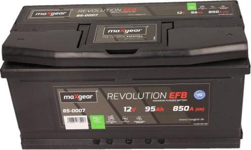Maxgear 85-0007 - Startera akumulatoru baterija autodraugiem.lv