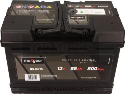 Maxgear 85-0014 - Startera akumulatoru baterija autodraugiem.lv