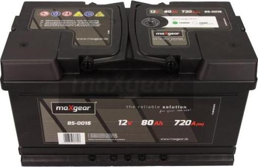 Maxgear 85-0015 - Startera akumulatoru baterija autodraugiem.lv