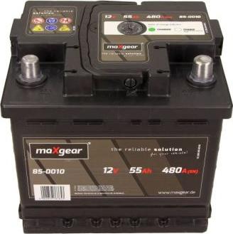 Maxgear 85-0010 - Startera akumulatoru baterija autodraugiem.lv