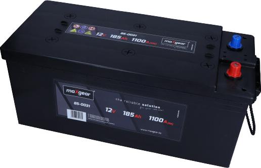 Maxgear 85-0031 - Startera akumulatoru baterija autodraugiem.lv
