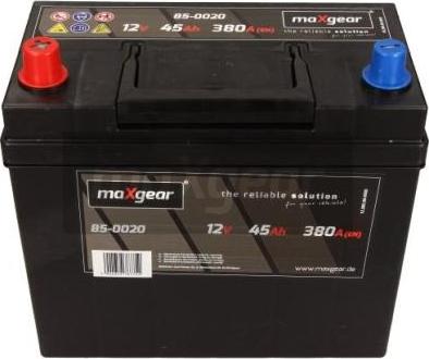 Maxgear 85-0020 - Startera akumulatoru baterija autodraugiem.lv