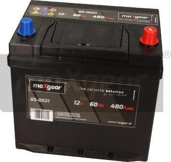 Maxgear 85-0021 - Startera akumulatoru baterija autodraugiem.lv