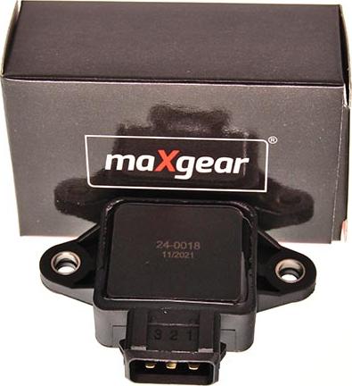 Maxgear 24-0018 - Devējs, Droseļvārsta stāvoklis autodraugiem.lv