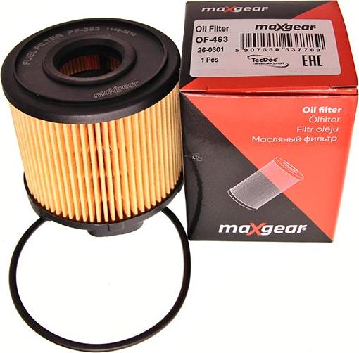 Maxgear 26-0009 - Degvielas filtrs autodraugiem.lv