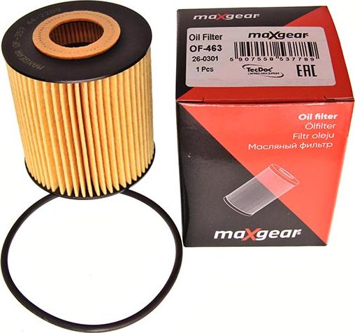 Maxgear 26-0178 - Eļļas filtrs autodraugiem.lv