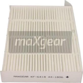 Maxgear 26-1206 - Filtrs, Salona telpas gaiss autodraugiem.lv