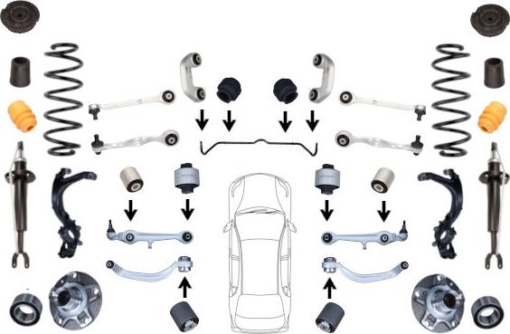 Maxgear MAX03 - Riteņa piekare autodraugiem.lv