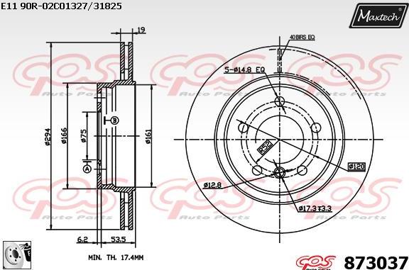 Maxtech 5275317 - Grozāmass statne, Riteņa piekare autodraugiem.lv