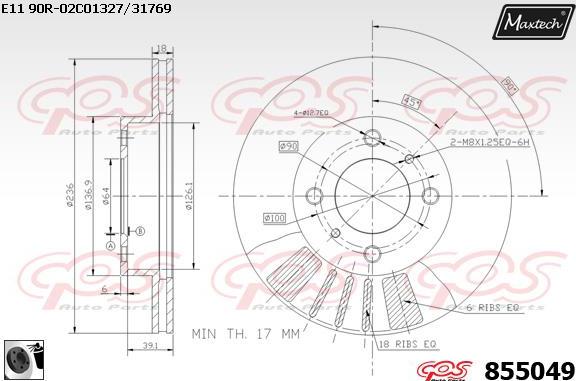 Maxtech 5271510 - Grozāmass statne, Riteņa piekare autodraugiem.lv