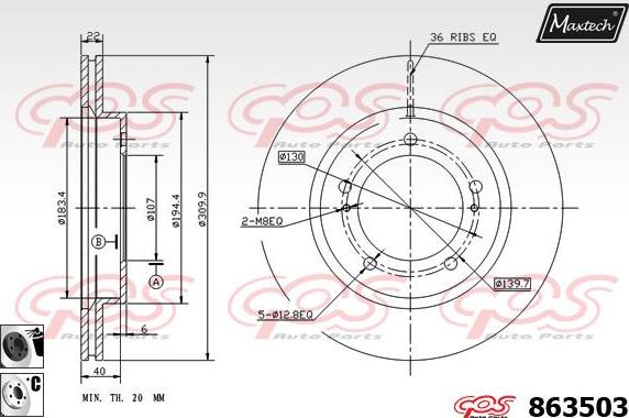 Maxtech 5271032 - Grozāmass statne, Riteņa piekare autodraugiem.lv