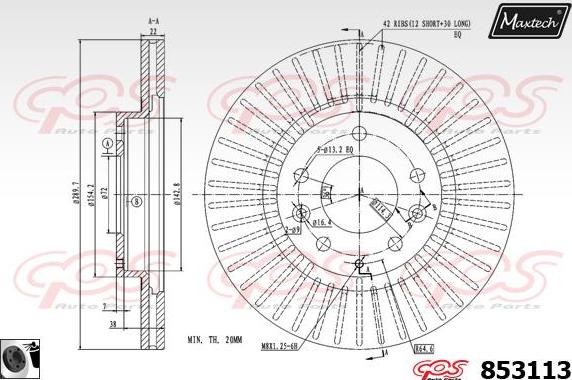 Maxtech 5271074 - Grozāmass statne, Riteņa piekare autodraugiem.lv