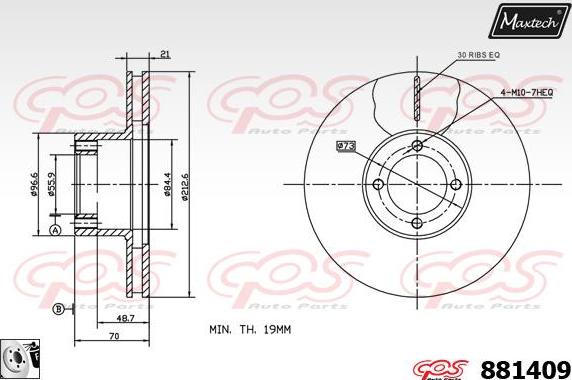 Maxtech 5273005 - Grozāmass statne, Riteņa piekare autodraugiem.lv