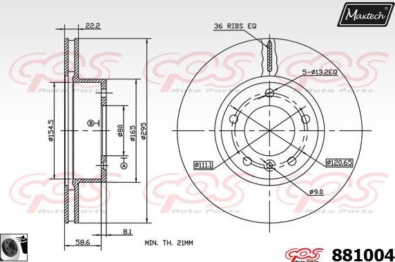 Maxtech 5272002 - Grozāmass statne, Riteņa piekare autodraugiem.lv