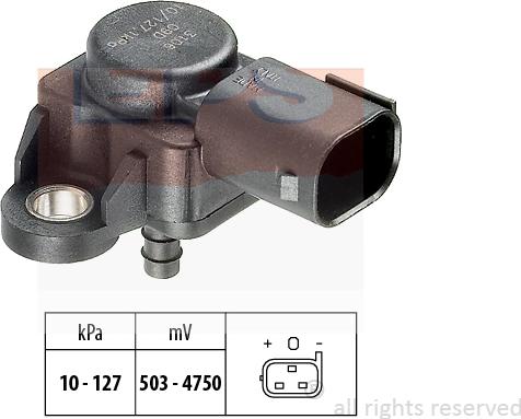 MDR EPS-1993 106 - Devējs, Pūtes spiediens autodraugiem.lv