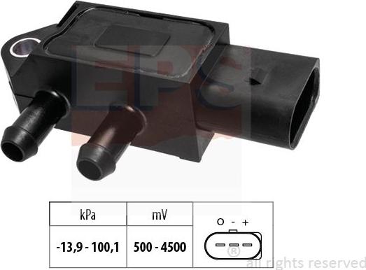 MDR EPS-1993 318 - Gaisa spiediena devējs, Augstuma regulēšana autodraugiem.lv