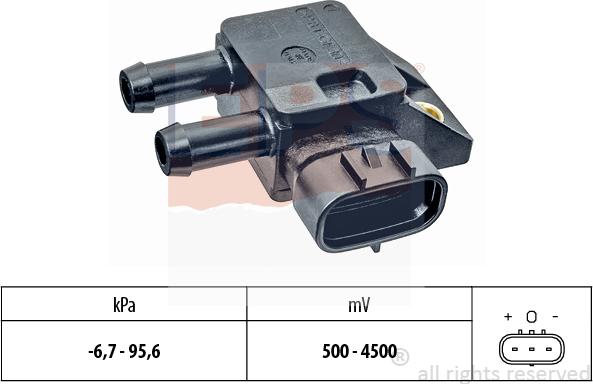 MDR EPS-1993 386 - Devējs, Izplūdes gāzu spiediens autodraugiem.lv