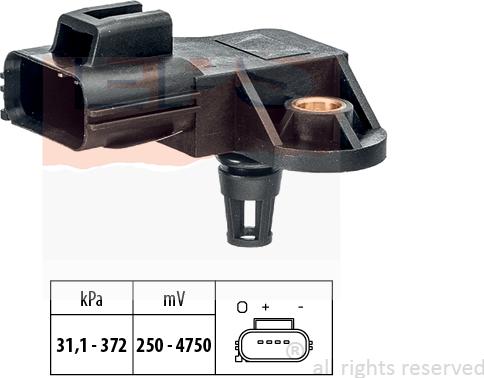 MDR EPS-1993 250 - Devējs, Pūtes spiediens autodraugiem.lv