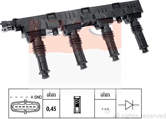 MDR EPS-1970 400 - Aizdedzes spole autodraugiem.lv