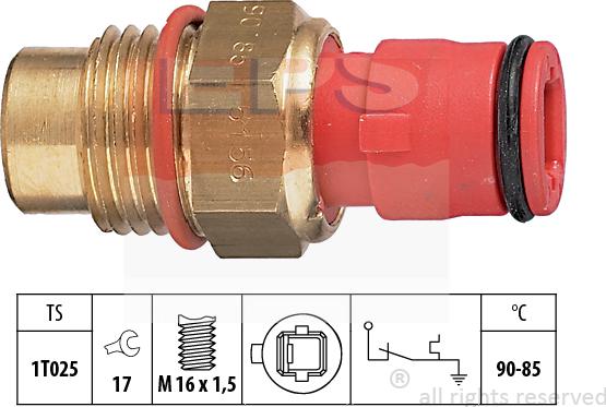 MDR EPS-1850 156 - Termoslēdzis, Radiatora ventilators autodraugiem.lv