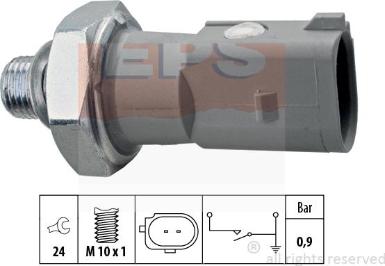 MDR EPS-1800 197 - Devējs, Eļļas spiediens autodraugiem.lv