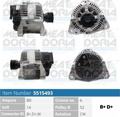 Meat & Doria 5515493 - Ģenerators autodraugiem.lv