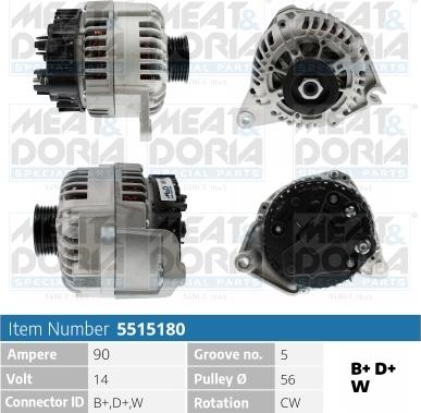 Meat & Doria 5515180 - Ģenerators autodraugiem.lv