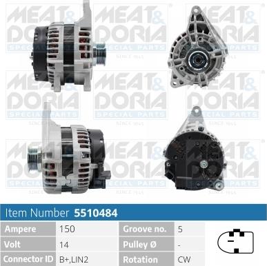 Meat & Doria 5510484 - Ģenerators autodraugiem.lv