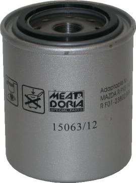 Meat & Doria 15063/12 - Eļļas filtrs autodraugiem.lv