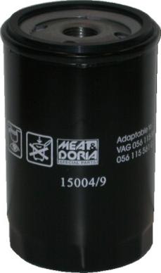 Meat & Doria 15004/9 - Eļļas filtrs autodraugiem.lv