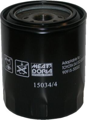 Meat & Doria 15034/4 - Eļļas filtrs autodraugiem.lv