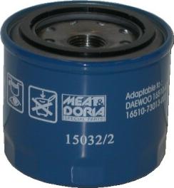 Meat & Doria 15032/2 - Eļļas filtrs autodraugiem.lv