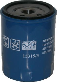 Meat & Doria 15315/3 - Eļļas filtrs autodraugiem.lv