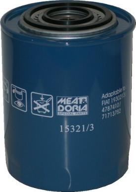 Meat & Doria 15321/3 - Eļļas filtrs autodraugiem.lv