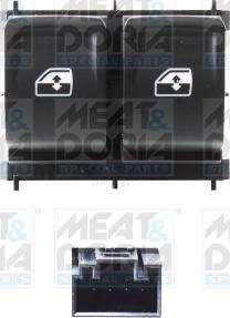 Meat & Doria 26639 - Slēdzis, Stikla pacēlājmehānisms autodraugiem.lv