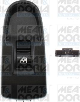 Meat & Doria 26753 - Slēdzis, Stikla pacēlājmehānisms autodraugiem.lv