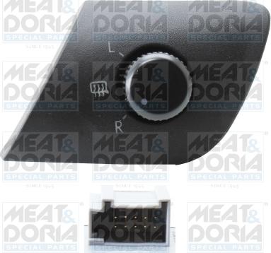 Meat & Doria 206154 - Slēdzis, Spoguļu regulēšana autodraugiem.lv