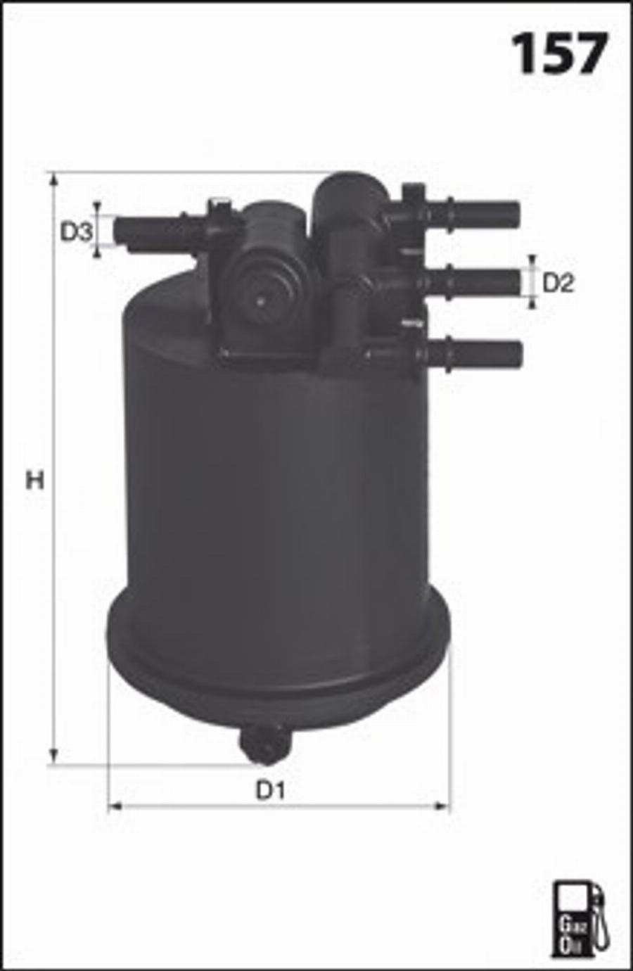 Mecafilter G22 - Degvielas filtrs autodraugiem.lv