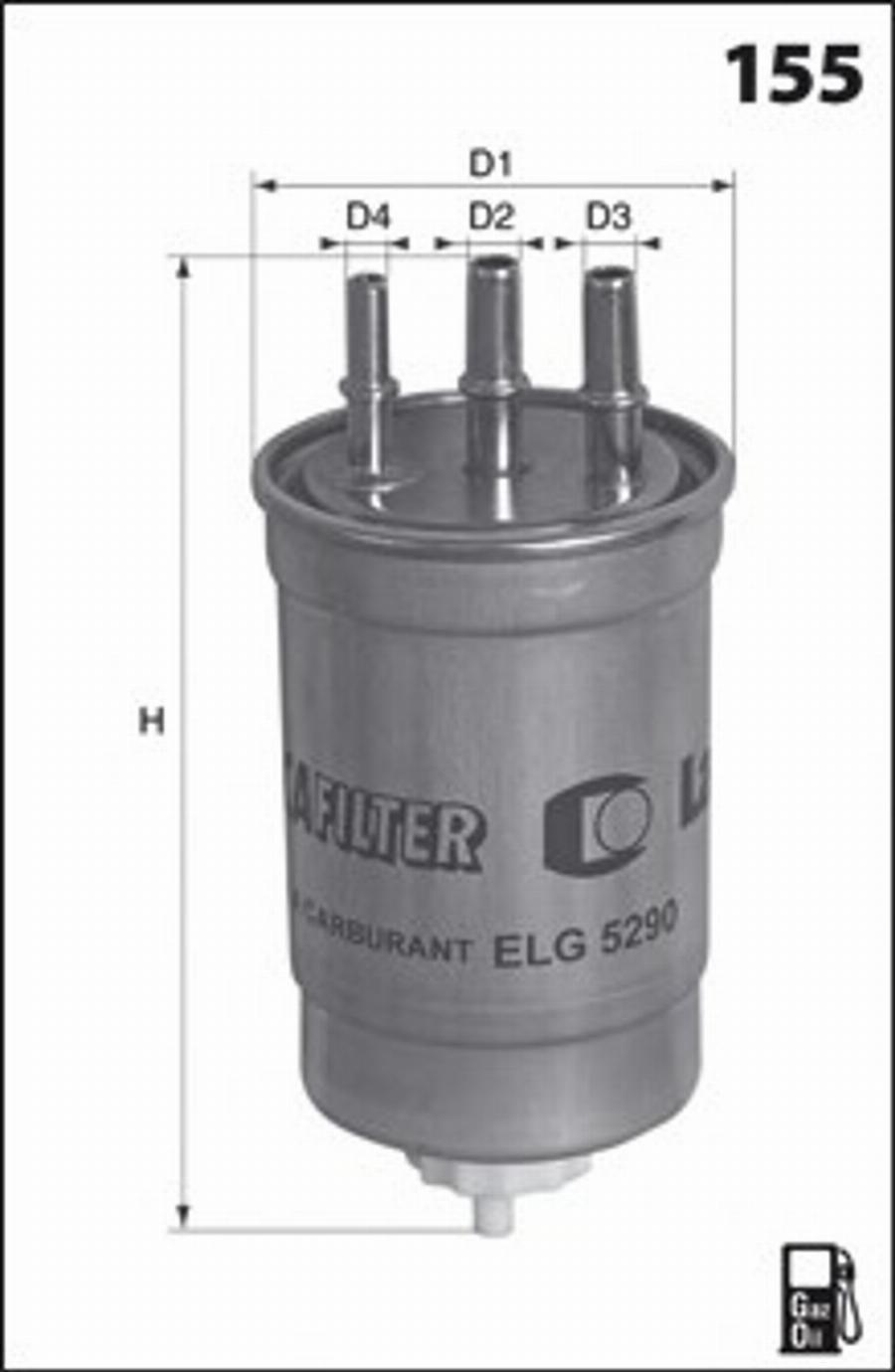 Mecafilter G75 - Degvielas filtrs autodraugiem.lv