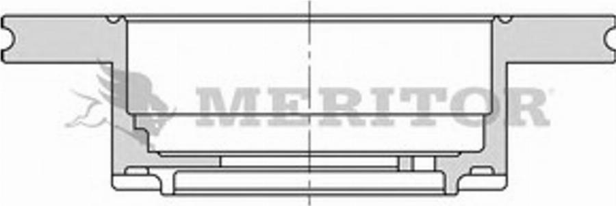 Meritor MBR6010 - Bremžu diski autodraugiem.lv