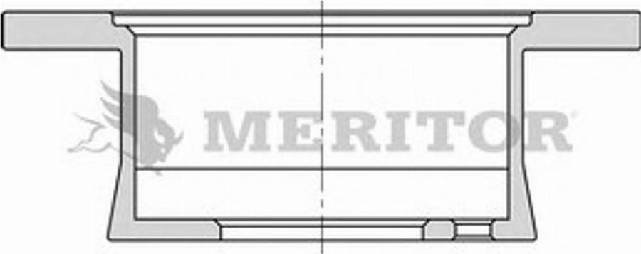 Meritor MBR6012 - Bremžu diski autodraugiem.lv