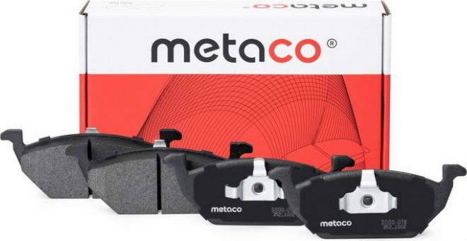 METACO 3000-018 - Bremžu uzliku kompl., Disku bremzes autodraugiem.lv