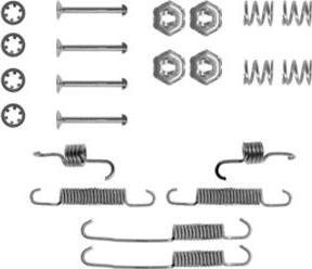 Metelli 9099 - Piederumu komplekts, Bremžu loki autodraugiem.lv